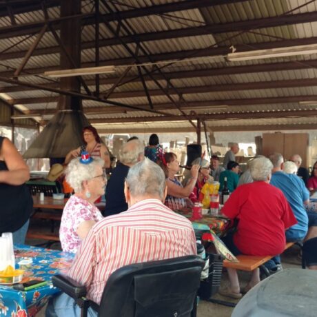 Seasonal mixer at the Corral bringing the community together